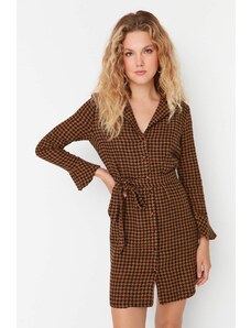 Trendyol Brown - Blazer φόρεμα