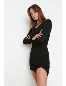 Trendyol Φόρεμα - Μαύρο - Πουλόβερ Φόρεμα