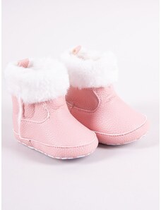 Παιδικές χειμερινές μπότες Yoclub Yoclub_Velcro_Strappy_Girls'_Boots_OBO-0185G-0500_Pink