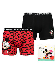 Licensed Ανδρικό μποξεράκι σορτς Mickey Love 2P Gift Box - Frogies