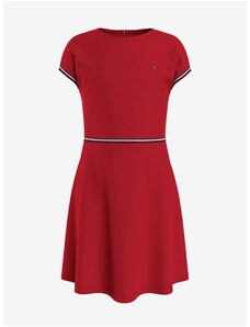 Κόκκινο φόρεμα κοριτσιών Tommy Hilfiger - Κορίτσια