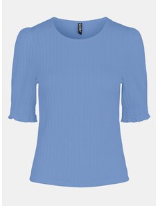 Μπλε T-Shirt Pieces Tenley - Γυναίκες