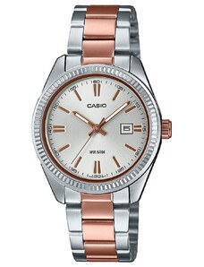CASIO Collection LTP-1302PRG-7AVEF Two Tone Stainless Steel Bracelet