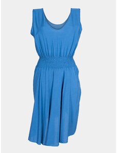 Yoclub Γυναικείο Γυναικείο Κοντό Καλοκαιρινό Φόρεμα UDK-0006K-A200 Σκούρο Μπλε