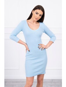 Kesi Φόρεμα με γαλάζια λαιμόκοψη