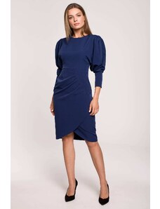 Stylove Γυναικείο Φόρεμα S284 Σκούρο Μπλε