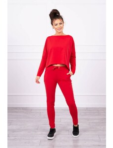 Kesi Πλήρης με oversized κόκκινη μπλούζα