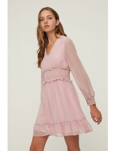 Trendyol Both Dress - Ροζ - Σούφρα