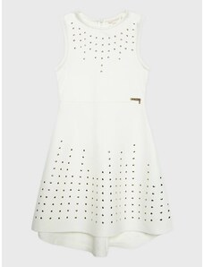 GUESS Φόρεμα καθημερινό J3RK08KAE30-G018 Λευκό Regular Fit