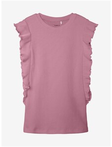 name it Ροζ κορίτσι T-Shirt το όνομα Heniz - Κορίτσια