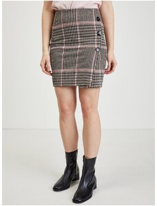 Ροζ-Μαύρη Γυναικεία Pencil Skirt ORSAY - Ladies
