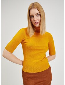 Yellow Ladies Short Sleeve Πουλόβερ ORSAY - Γυναικεία