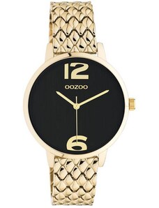Γυναικείο ρολόι χεριού OOZOO C11023 με επιχρυσο μπρασελε