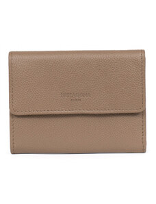 HEXAGONA Γυναικείο πορτοφόλι μεσαίο με κούμπωμα σε πούρο δέρμα CC555DD - 227143-50