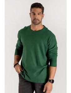 UnitedKind Basic Longsleeve, Long Sleeve Μπλούζα σε πράσινο χρώμα