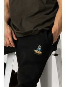 UnitedKind Astronaut Vespa, Παντελόνι Φόρμας σε μαύρο χρώμα