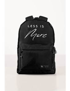 UnitedKind LESS IS MORE, Backpack σε μαύρο χρώμα