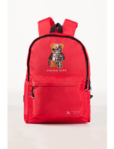 UnitedKind TERMINATOR TEDDY, Backpack σε κόκκινο χρώμα