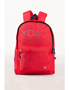 UnitedKind CONSOLE GAMING, Backpack σε κόκκινο χρώμα