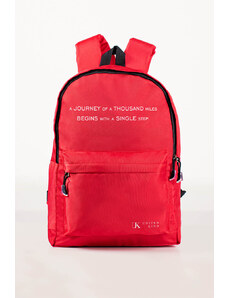UnitedKind ONE MORE JOURNEY, Backpack σε κόκκινο χρώμα