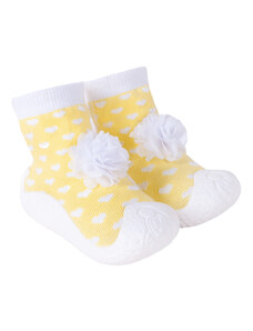 Yoclub Παιδικές Αντιολισθητικές Κάλτσες Για Κορίτσια Με Λαστιχένια Σόλα OBO-0137G-AA0B
