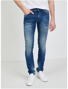 Σκούρο μπλε ανδρικά slim fit τζιν Pepe Jeans Stanley - Ανδρικά