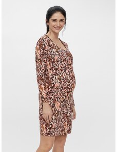 Καφέ Εγκυμοσύνη/Θηλασμός Μοτίβο Φόρεμα Θήκη Mama.licious Nora - Γυναίκες