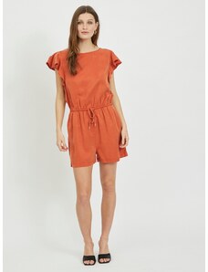 Πορτοκαλί κοντή ολόσωμη φόρμα vila Isabel - Γυναίκες