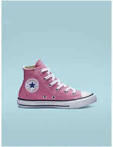 Ροζ κορίτσι πάνινα παπούτσια αστράγαλο Converse Chuck Taylor All Star - Κορίτσια