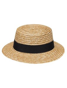 Γυναικείο καπέλο ψάθινο Boater Karfil Hats