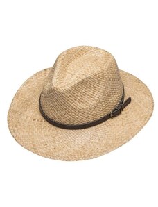 Ανδρικό καλοκαιρινό καπέλο Raffia Fedora Hat Karfil Hats