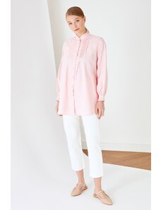 Trendyol Shirt - Ροζ - Κανονική εφαρμογή