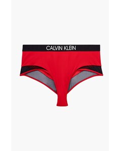 Κόκκινα Μαγιό Σλιπ Ψηλόμεσο Μπικίνι Calvin Klein Εσώρουχα - Γυναικεία