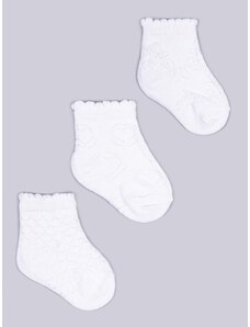 Yoclub Παιδικές Κάλτσες Ζακάρ για Κορίτσια 3-pack SKL-0006G-0100