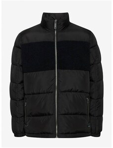 Black Quilted Jacket Blend - Ανδρικά