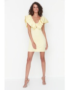 Trendyol Φόρεμα - Κίτρινο - Basic