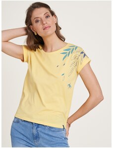 Κίτρινο Γυναικείο T-Shirt Tranquillo - Γυναικεία