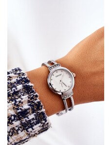 Kesi Small watch on bracelet with ERNEST zircons silver