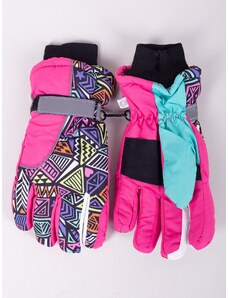Παιδικά γάντια σκι Yoclub YC_Children's_Winter_Ski_Gloves_REN-0247G-A150_Multicolour