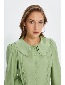 Γυναικείο πουκάμισο Trendyol Lace detailed