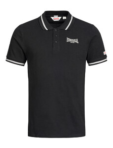 Ανδρικό polo μπλουζάκι Lonsdale 113923-Black