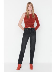 Trendyol Jeans - Μαύρο - Ίσιο