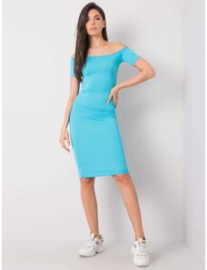 Fashionhunters RUE PARIS Γυναικείο Μπλε Φόρεμα