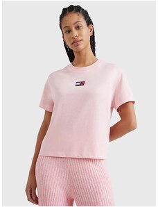 Tommy Hilfiger Ροζ Γυναικείο T-Shirt Tommy Jeans - Γυναικεία