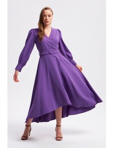 Γυναικείο φόρεμα Gusto 23KG006330/Purple