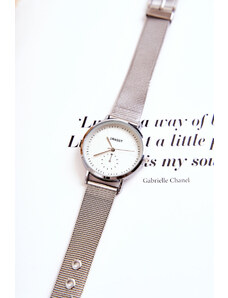 Kesi Γυναικείο ρολόι Ernest Silver Fermm