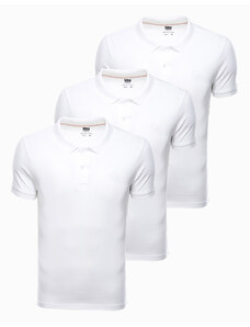 Ανδρικό μπλουζάκι πόλο Ombre 3 Pack