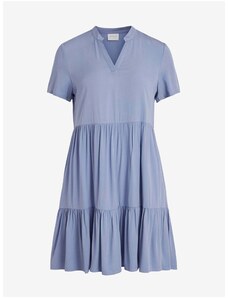 Γαλάζιο φαρδύ φόρεμα VILA Morose - Γυναικεία