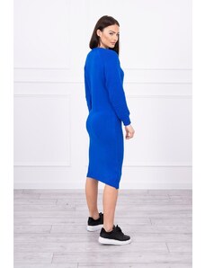Kesi Ριγέ φόρεμα πουλόβερ γαλάζιο χρώμα