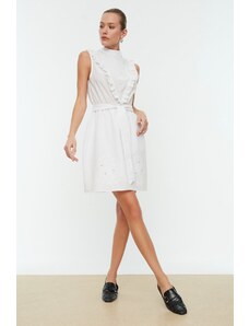 Trendyol Φόρεμα - Λευκό - Σκέιτερ